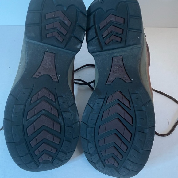 Ariat Terrain Brown Leather Boots - Picture 6 of 7